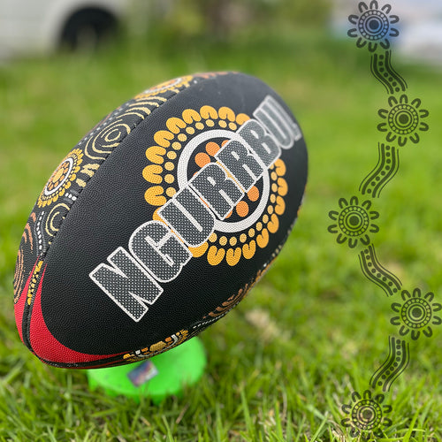 NRL Footy- Red/Orange