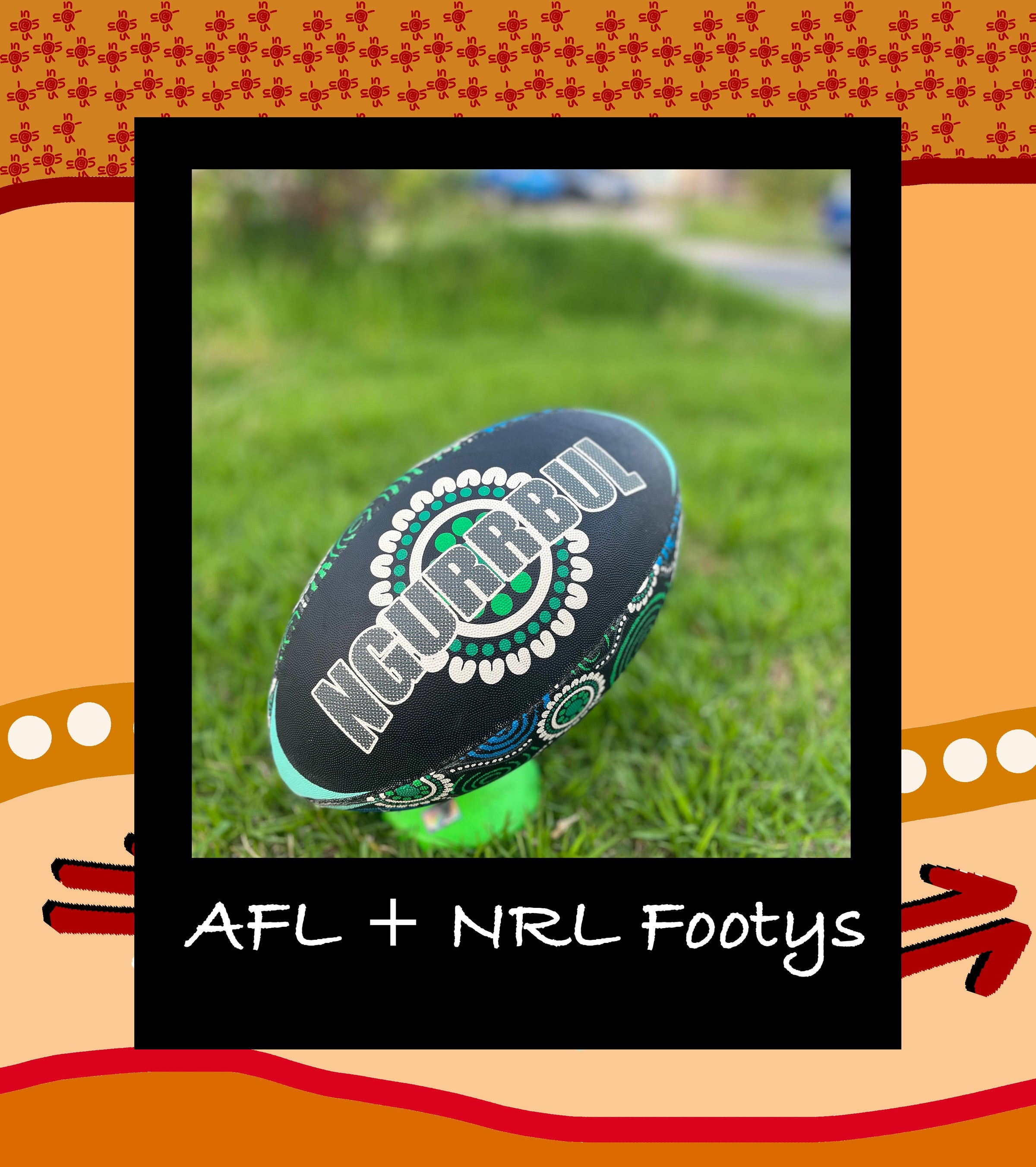 AFL & NRL Footys