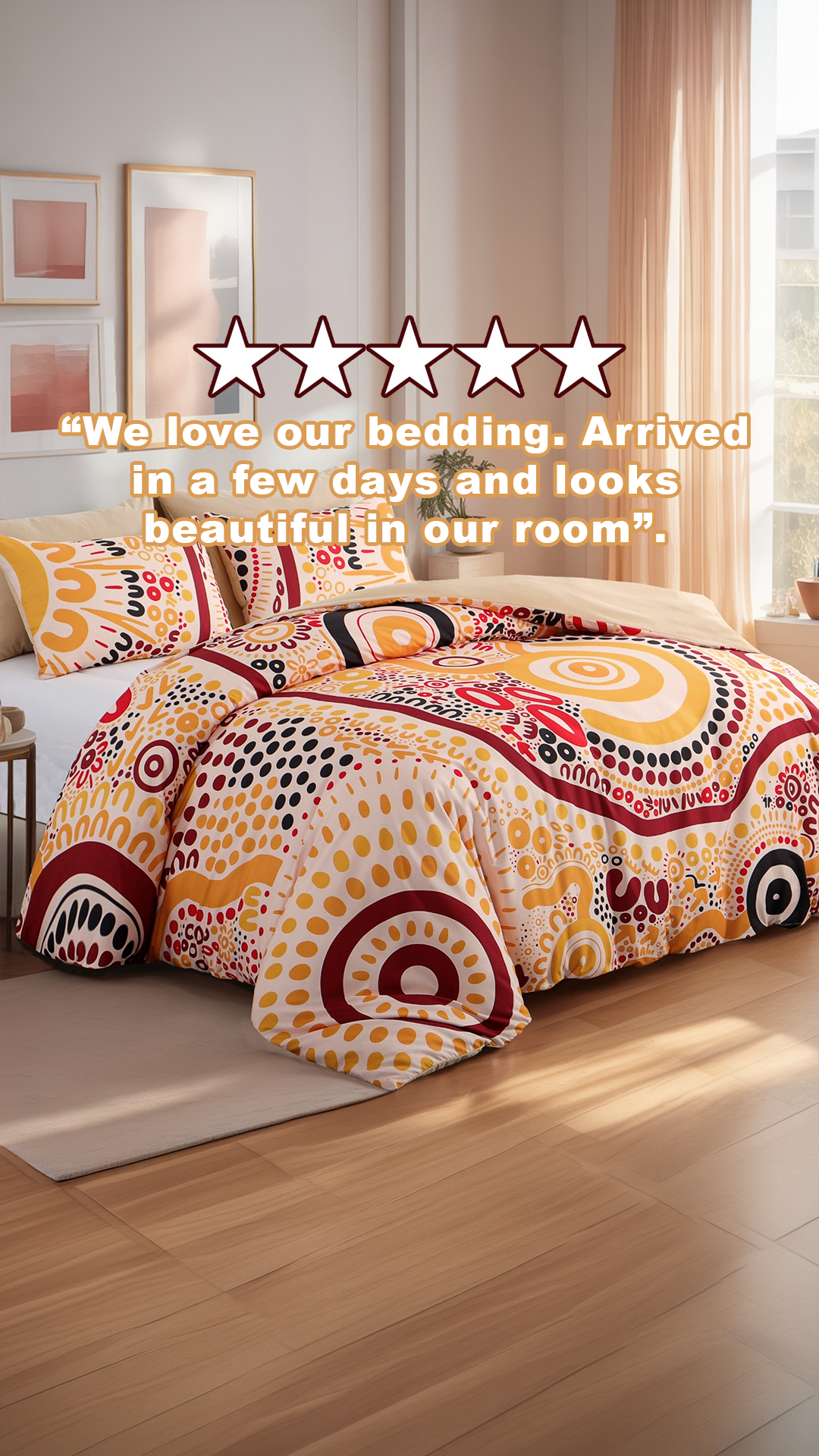 Quilt Cover Set: Wiradjuri Walkabout- Land 👣