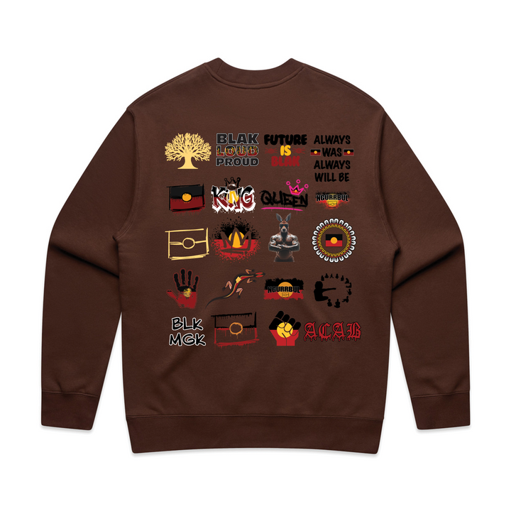 Logo Crew Jumper - Chestnut