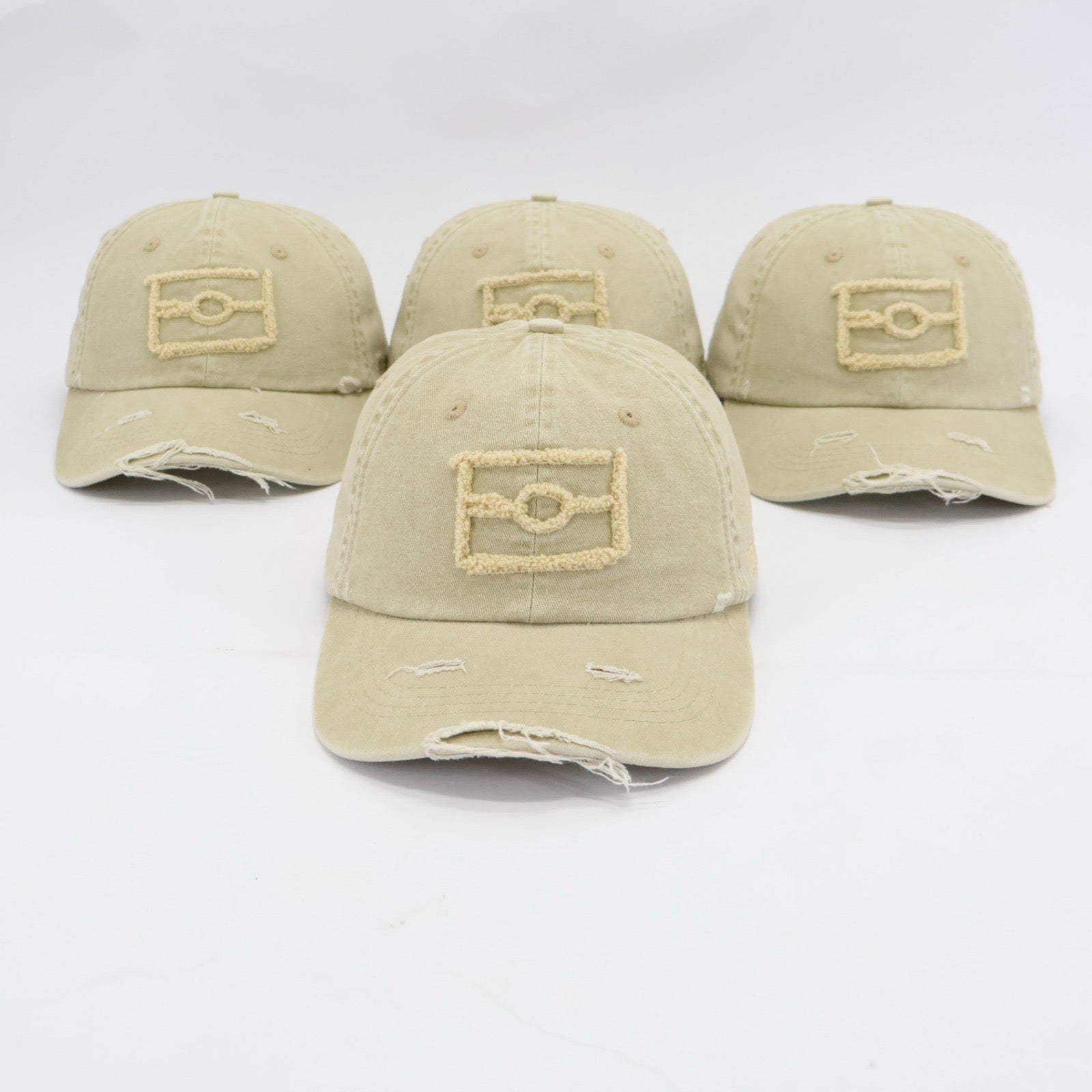 Distressed Graffiti Flag Dad Cap