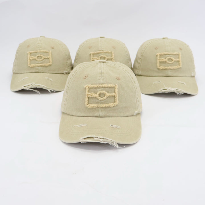 Distressed Graffiti Flag Dad Cap