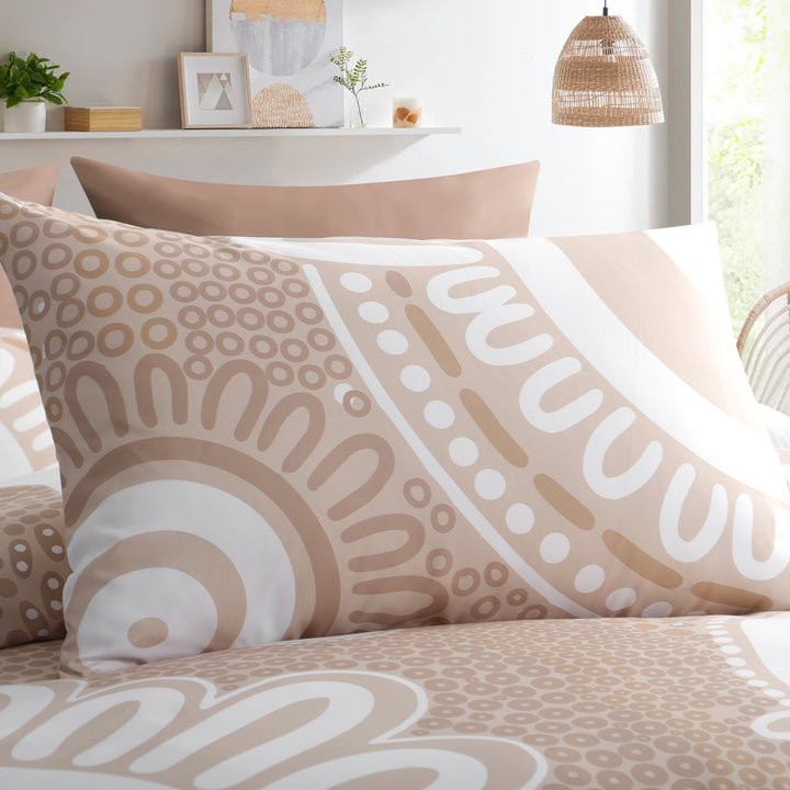 Quilt Cover Set- Waterways: Sand