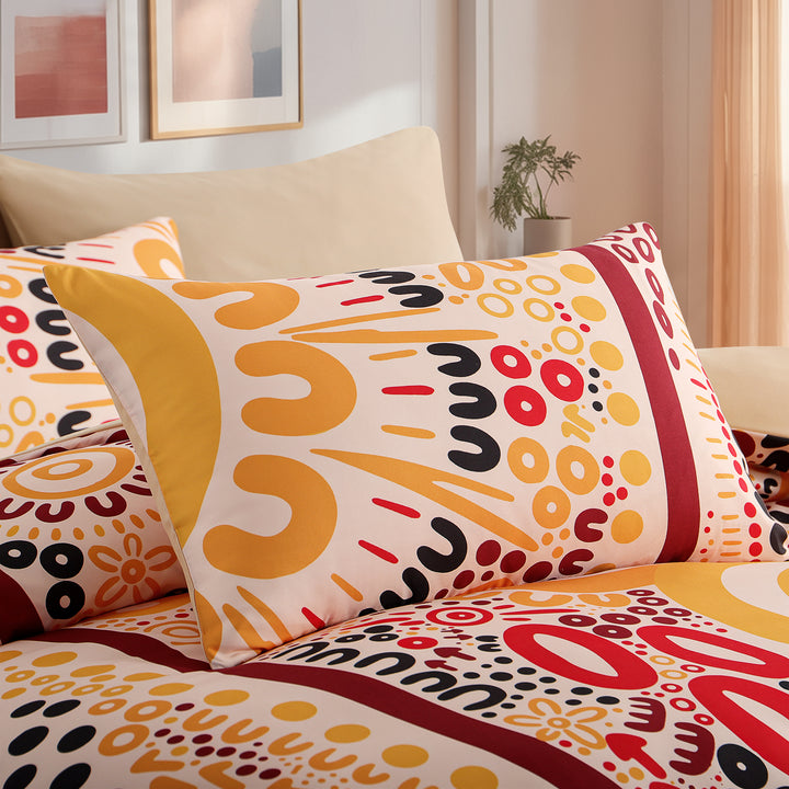 Quilt Cover Set: Wiradjuri Walkabout- Land 👣