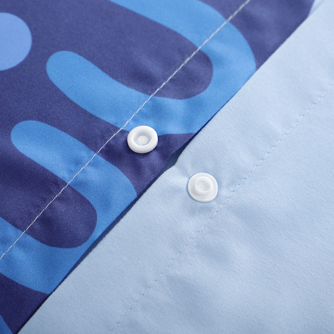 Quilt Cover Set- Waterways: Blue 🌀