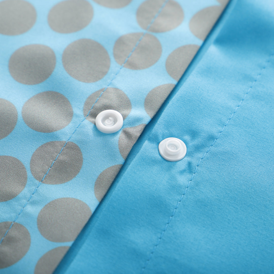 Quilt Cover Set- Waterways: Cool Water