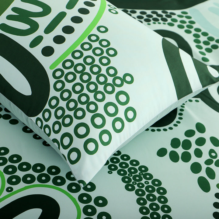 Quilt Cover Set- Waterways: Forest
