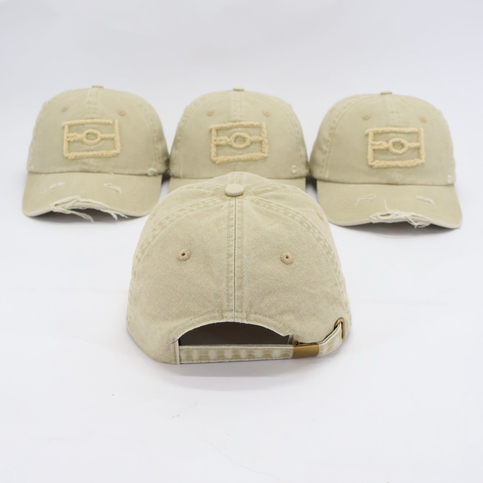 Distressed Graffiti Flag Dad Cap