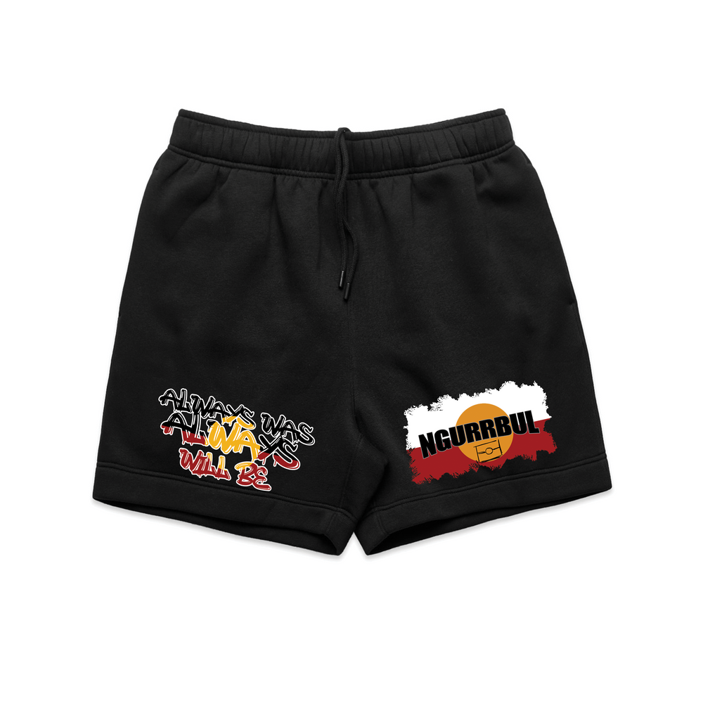 Always Was Graffitied Trackie Shorts 18"