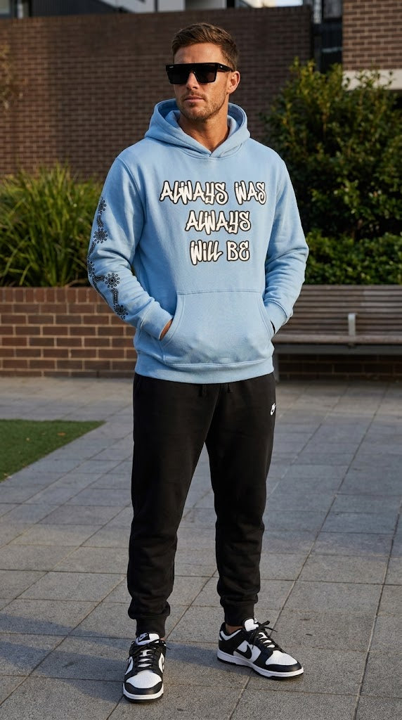 Always Was Hoodie- Blue