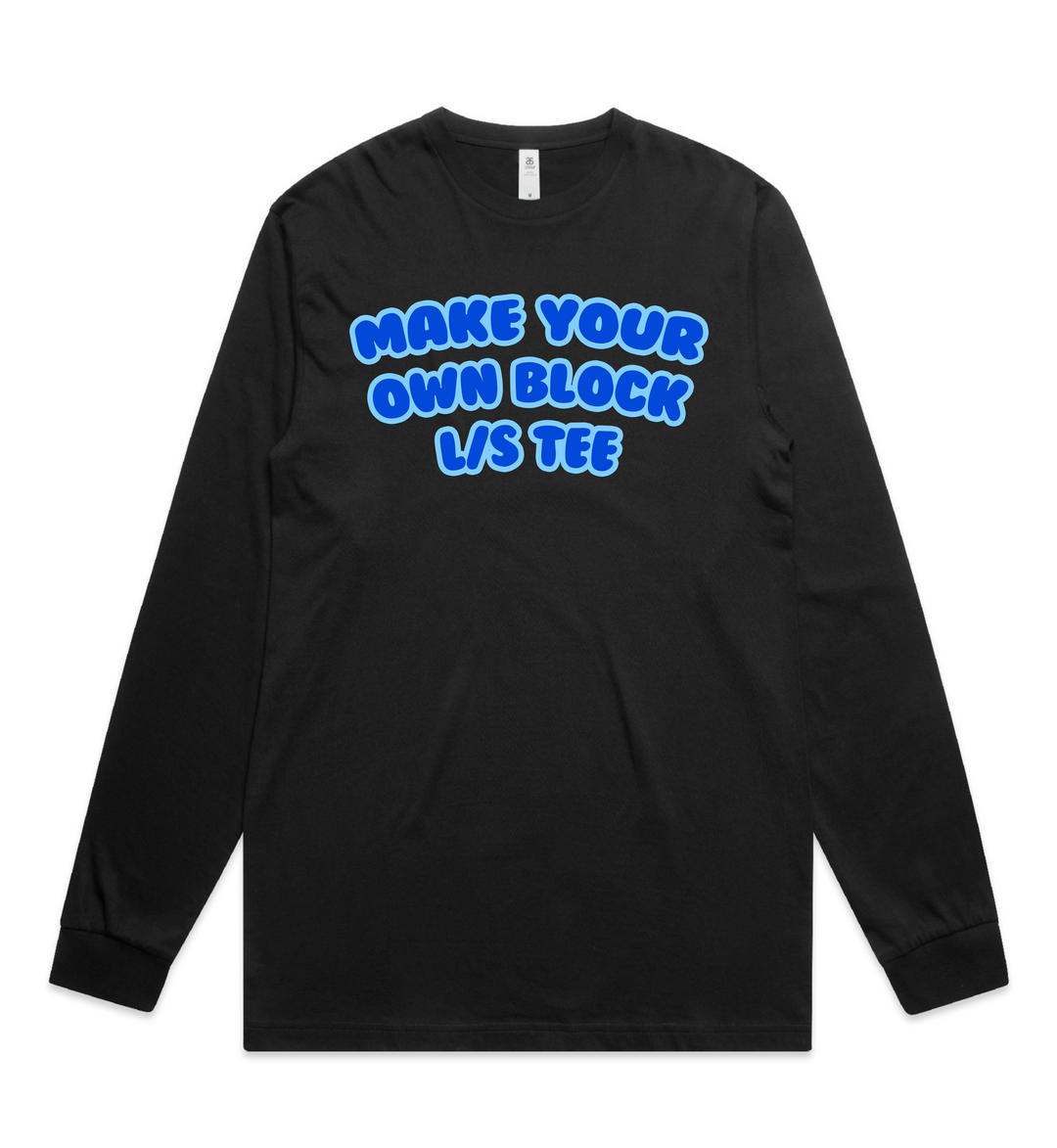 Custom Block L/S Tee