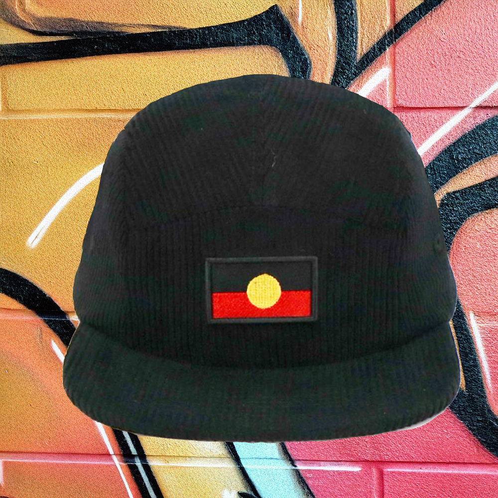 Corduroy Flag Hat