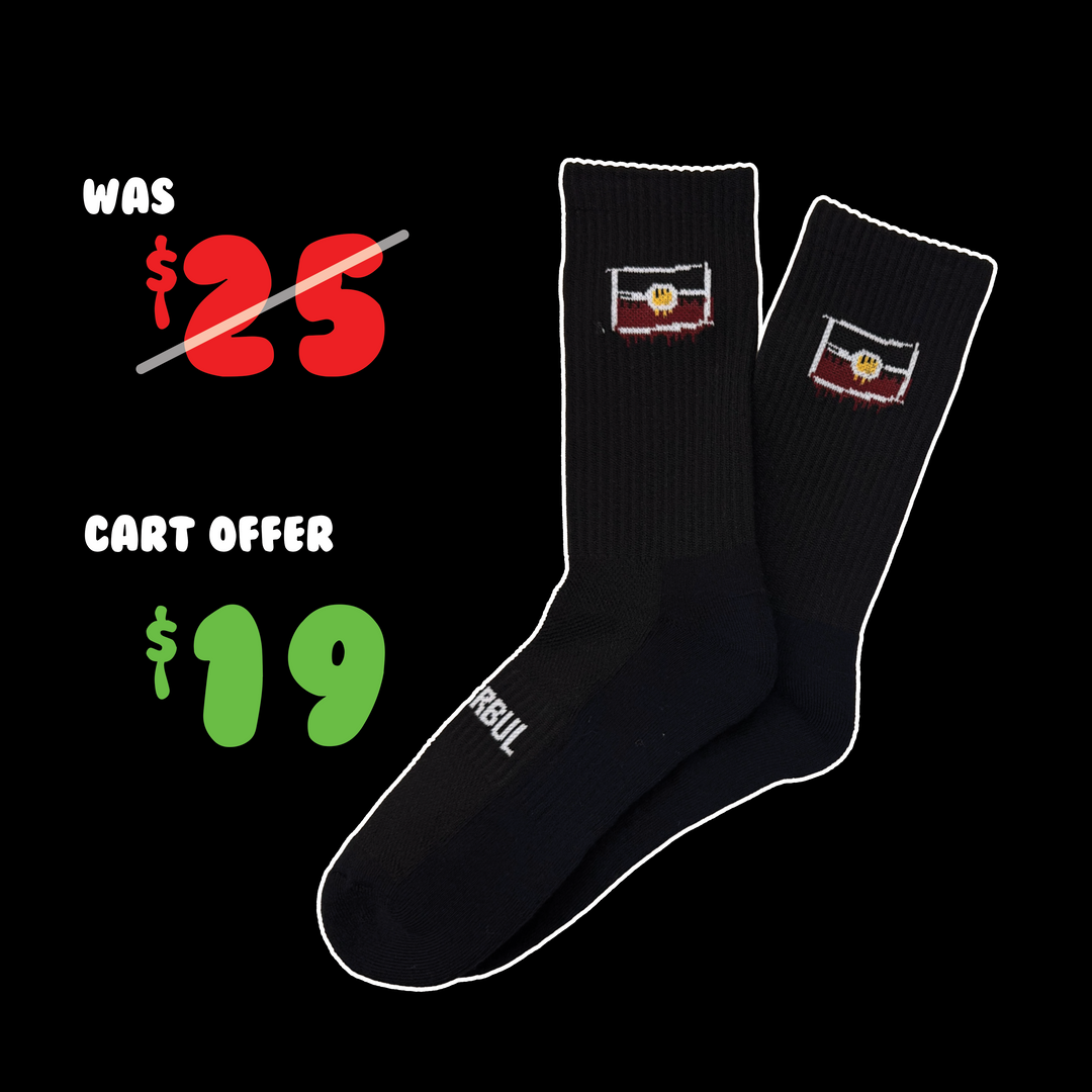 Splash Logo Socks — Cart Offer