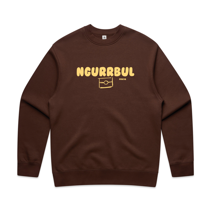 Logo Crew Jumper - Chestnut