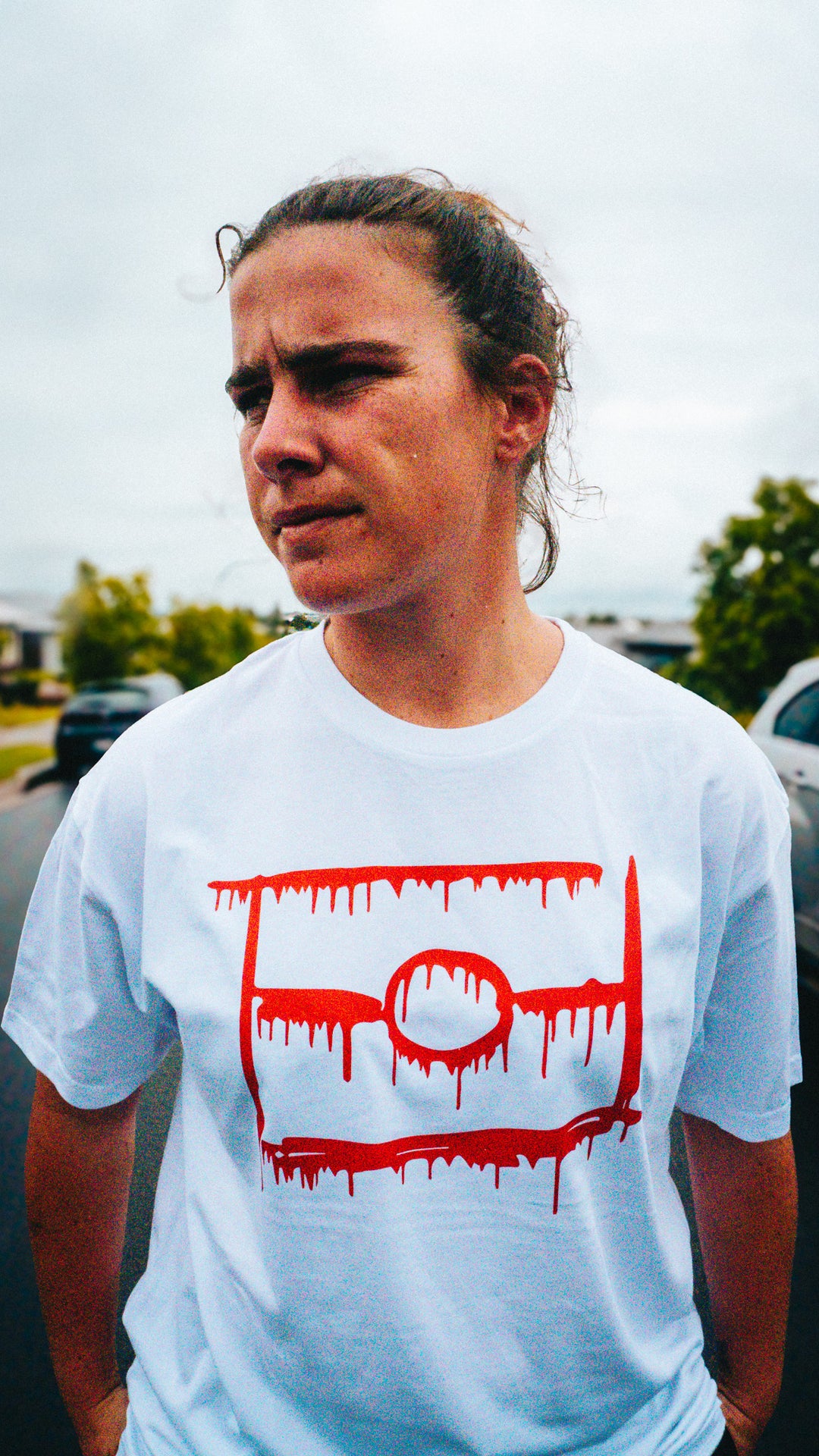 Graffiti Flag Logo™️- WHITE