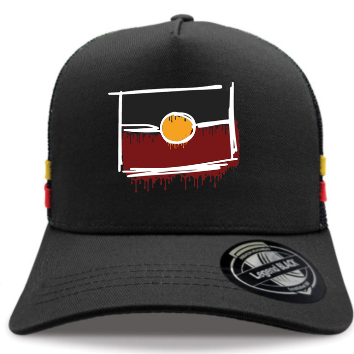 GRAFFITI SPLASH TRUCKER HAT