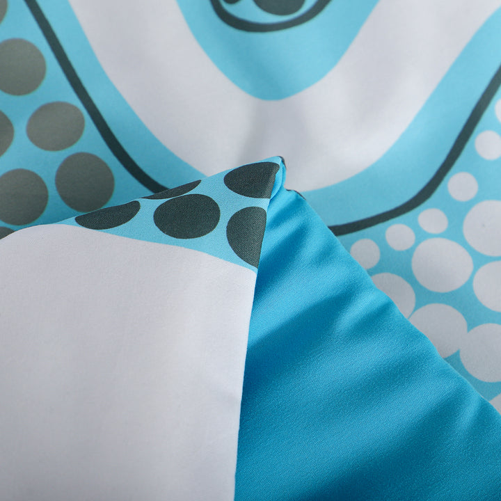 Comforter Set: Wiradjuri Walkabout- Cool Water