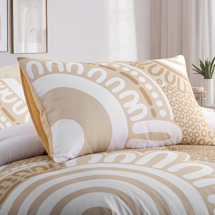 Comforter Set: Waterways - Sand