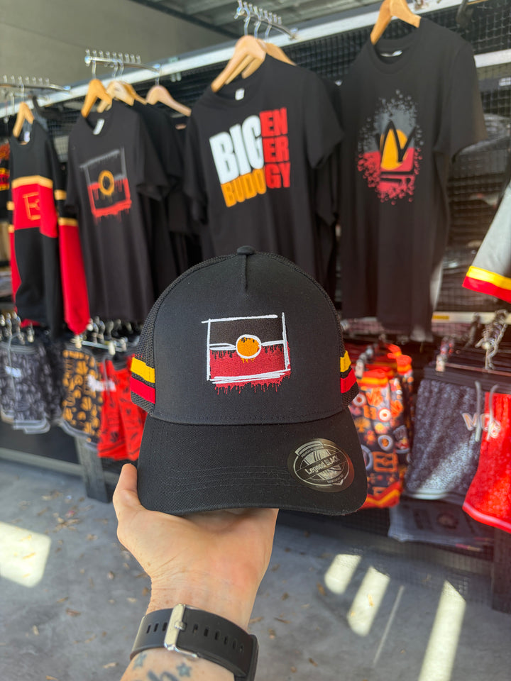 GRAFFITI SPLASH TRUCKER HAT