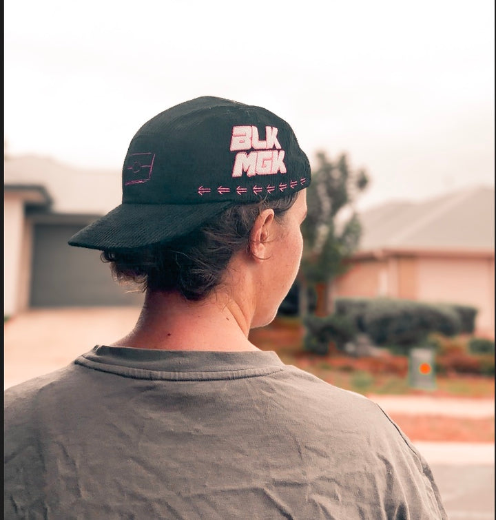 Corduroy BLK MGK Hat