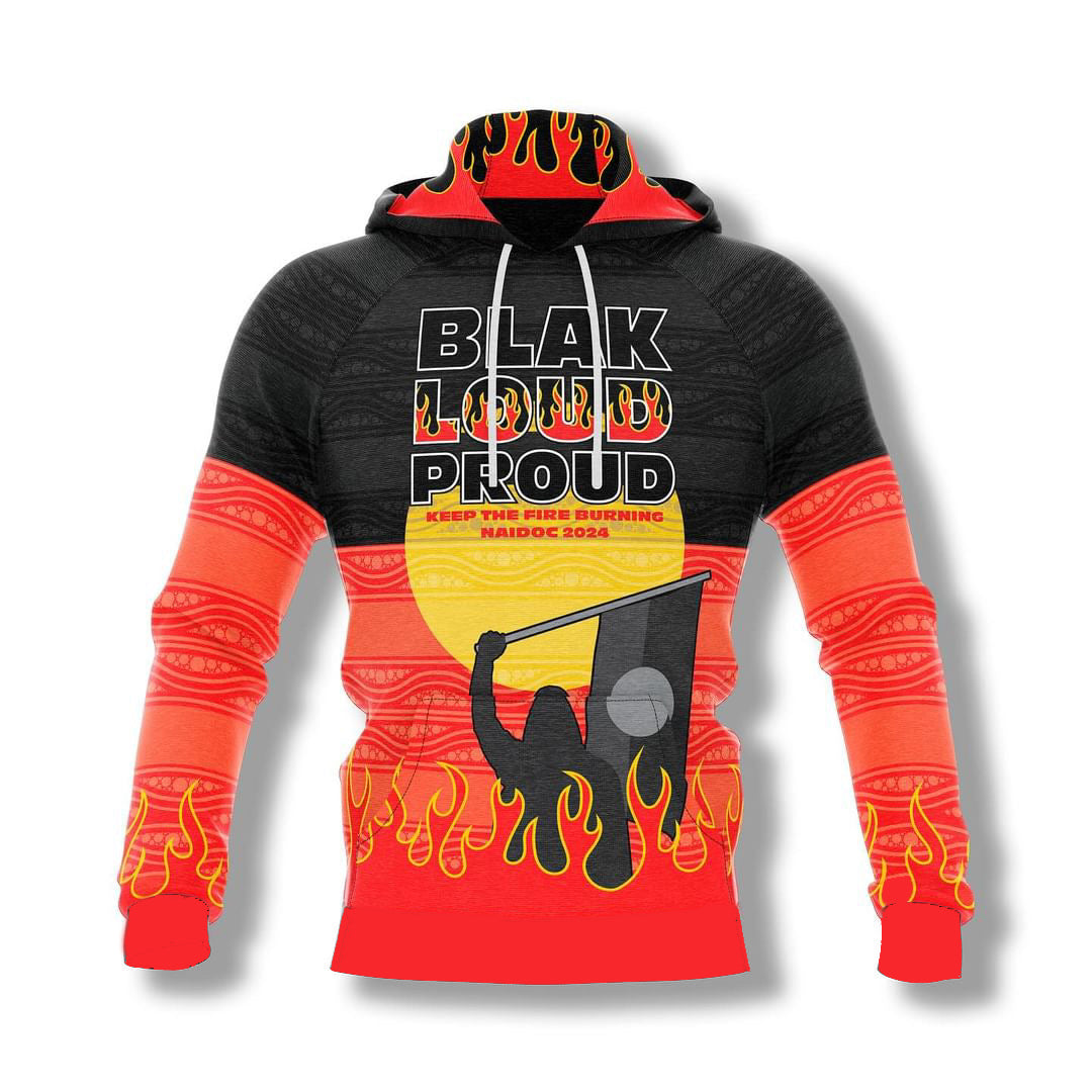 Black Loud Proud Hoodie