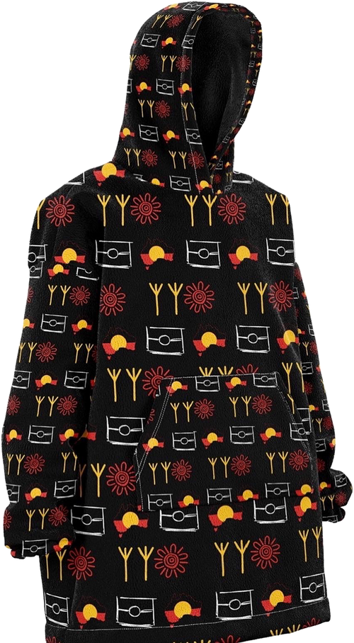 Oversized Blanket Hoodie Thing
