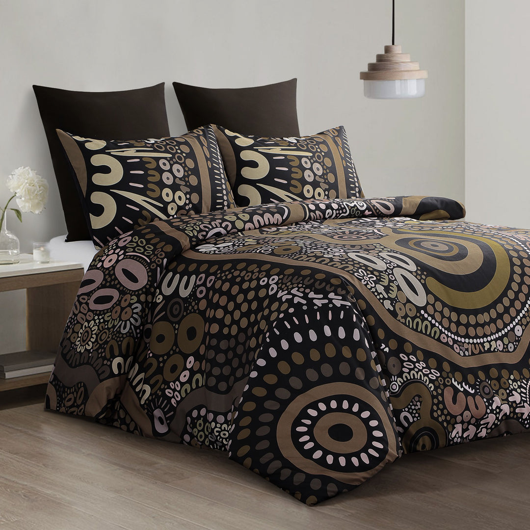 Quilt Cover Set- Wiradjuri Walkabout