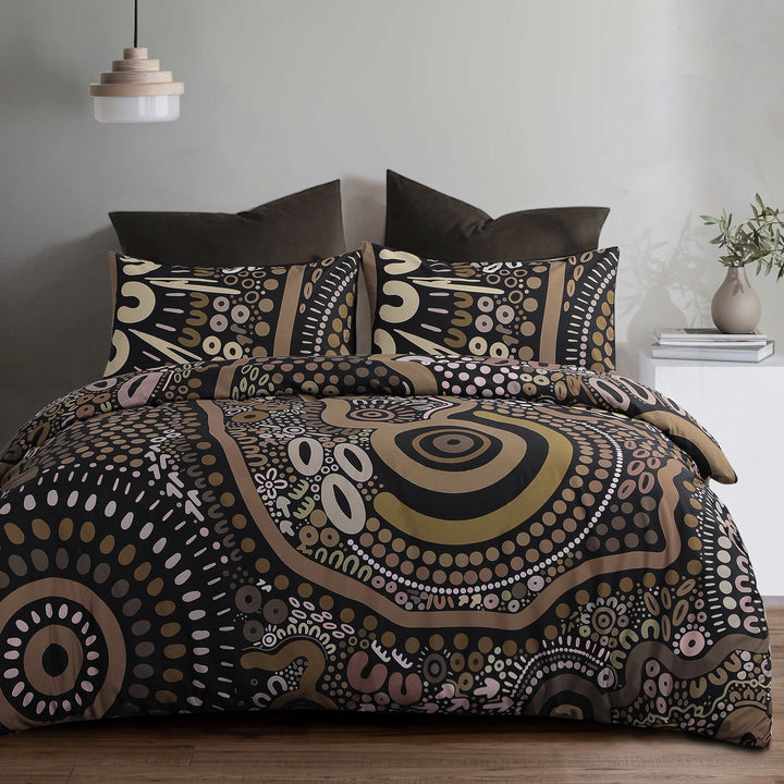 Quilt Cover Set- Wiradjuri Walkabout