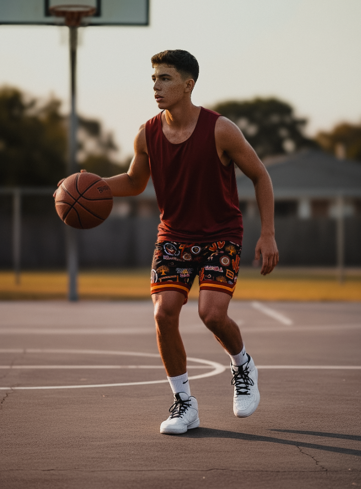 Ngurrbul Scatter Logo Shorts