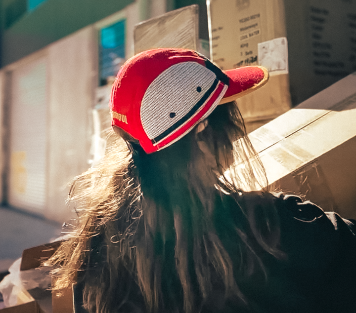 Graffiti Flag Trucker Hat