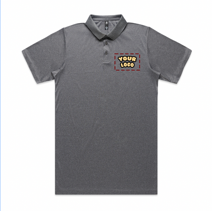 Custom Active Work Polo — Design Your Own