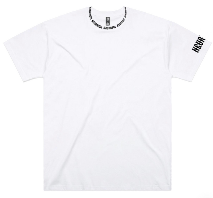 Ngurrbul Heavy- White, Black Text