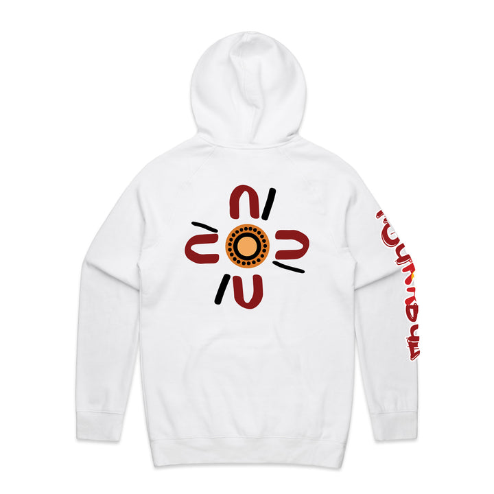 White- Paint Dripping Graffiti Flag™️ Logo