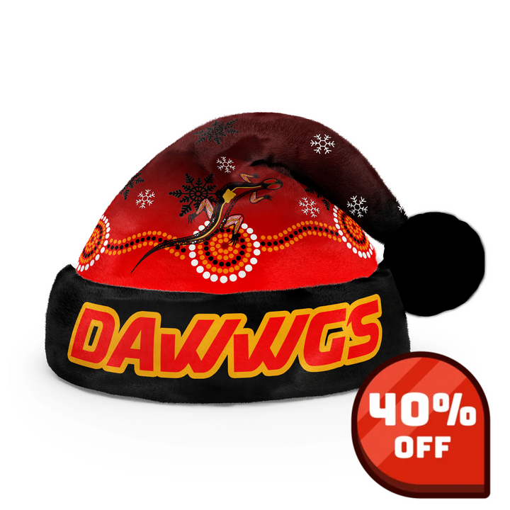 Badged - DAAWWGS Santa Hat