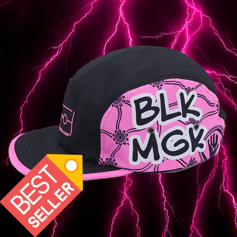 Badged - BLK MGK Running Hat 👣