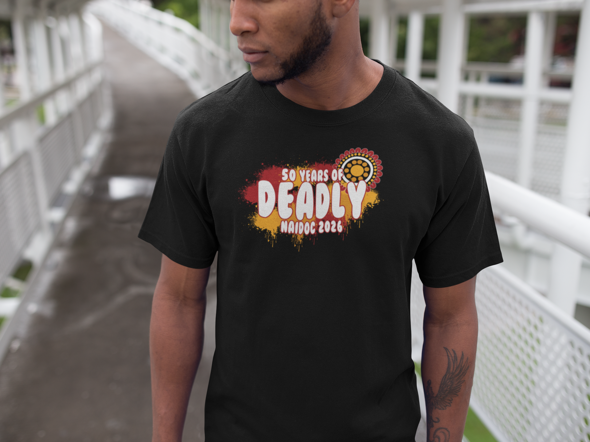 NAIDOC 2026- Black Tee