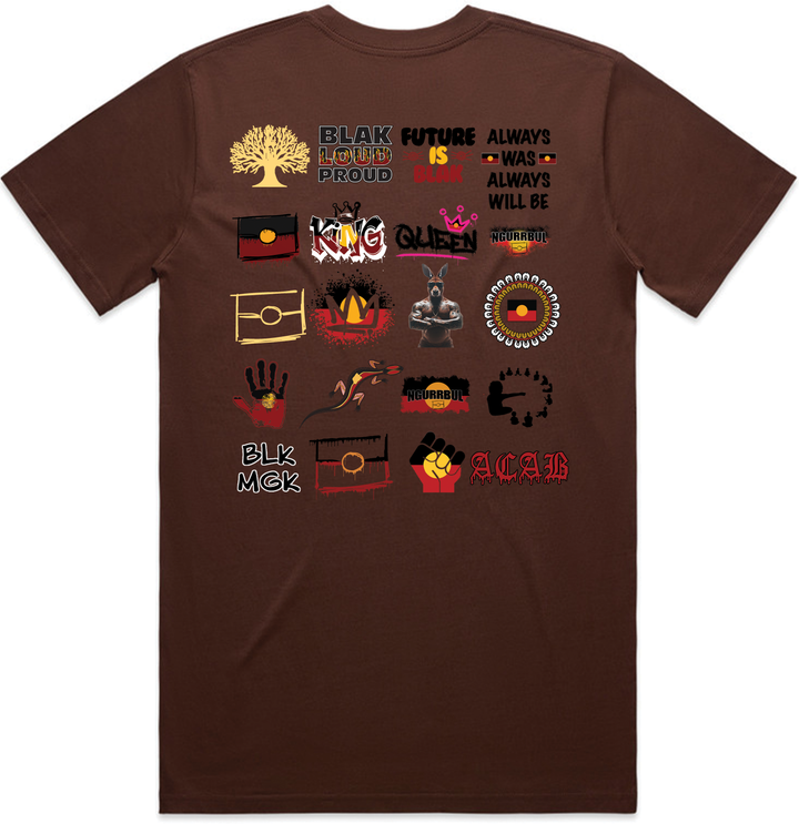 Logo Heavy Tee - Chestnut
