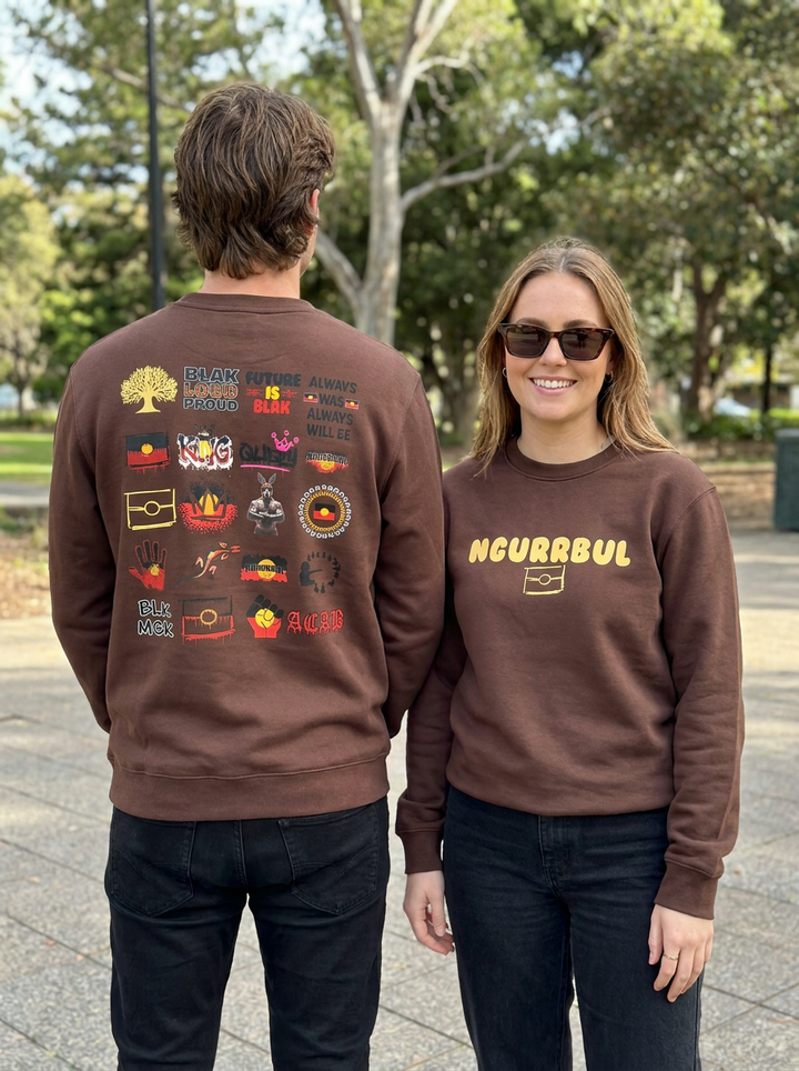 Logo Crew Jumper - Chestnut
