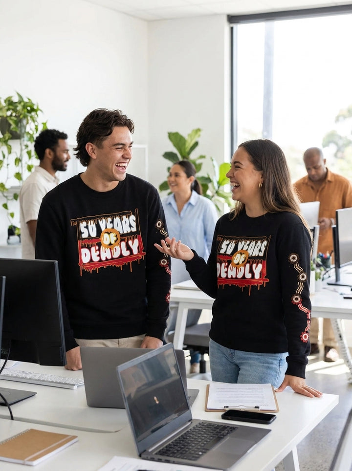 50 Years Of Deadly - Graffiti Drip Crew Jumper