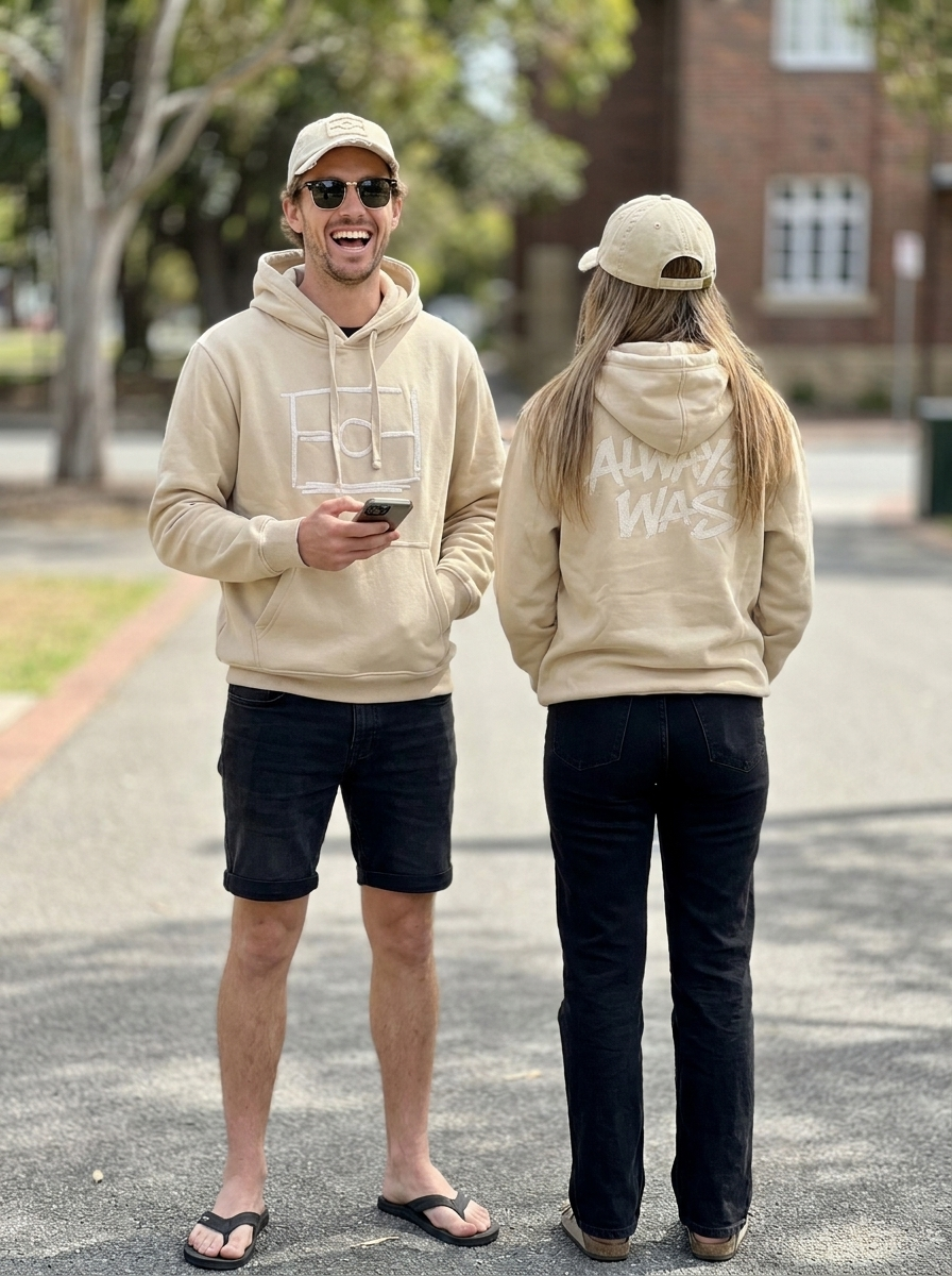 Always Was Hoodie - Fawn