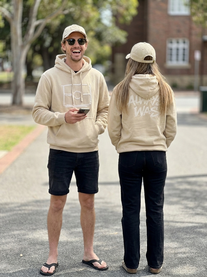 Always Was Hoodie - Fawn