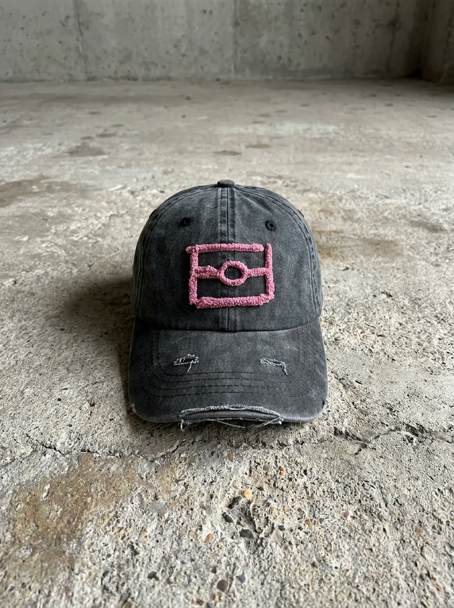 BLK MGK Dad Cap