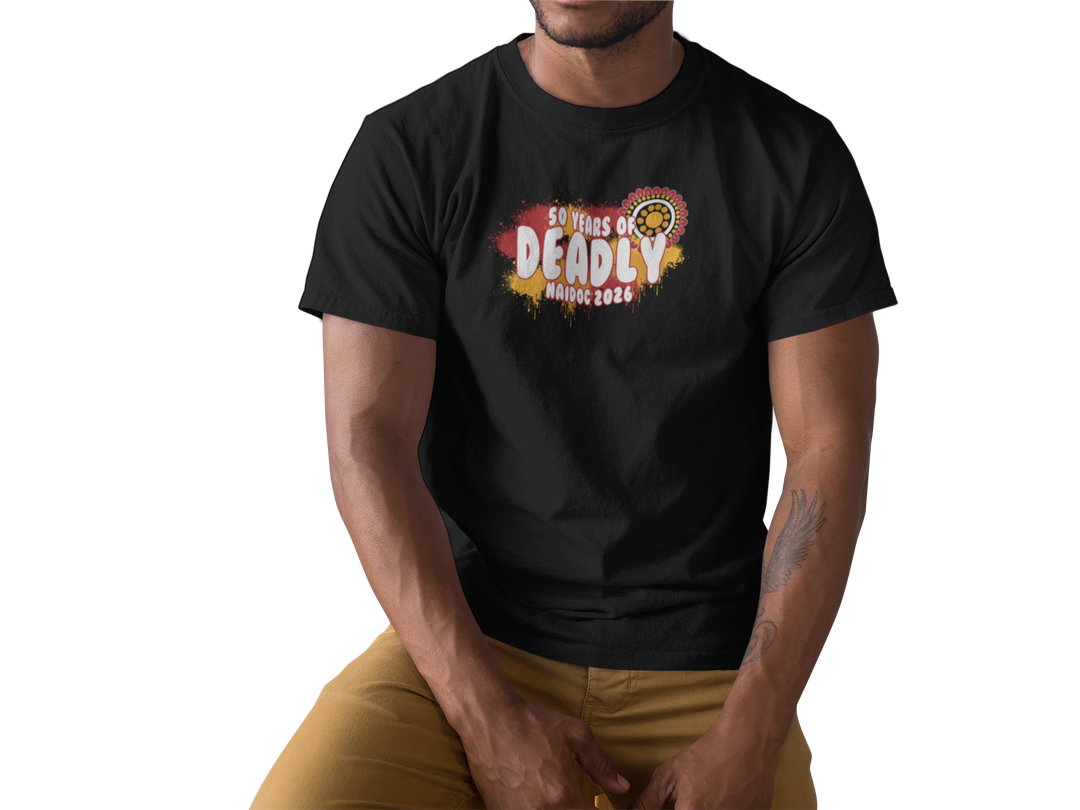 NAIDOC 2026- Black Tee