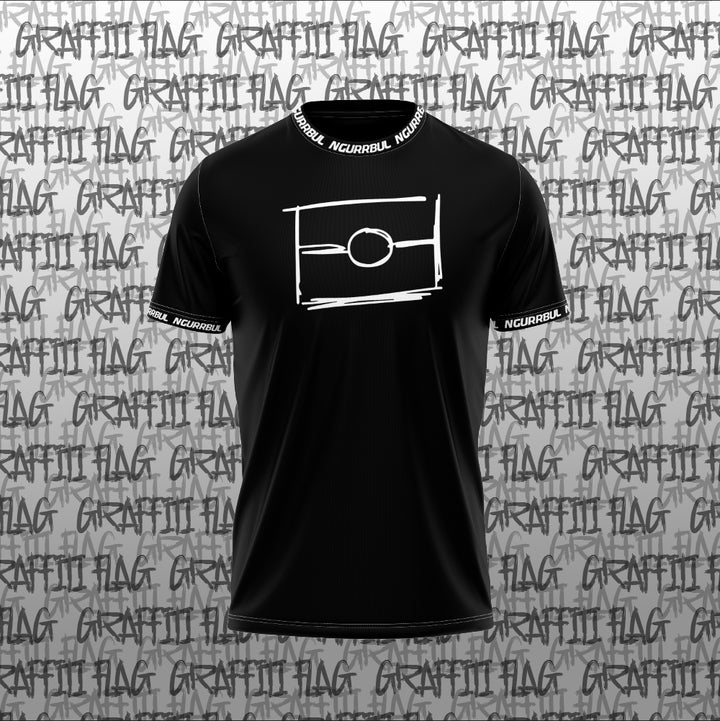 GRAFFITI FLAG BLACK™️ LOGO 2.0